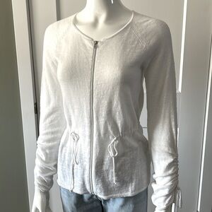 Yest Lightweight Zip Top/Cardi NWOT